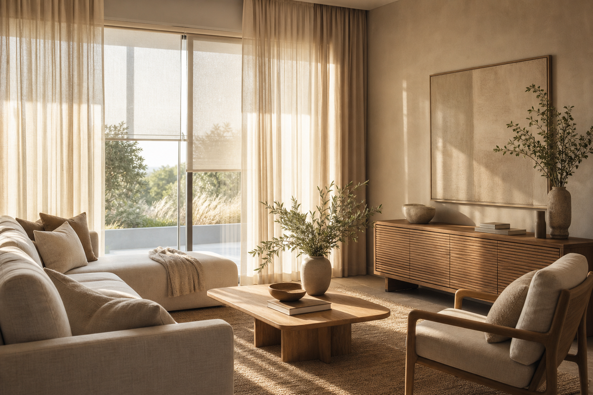 Layered Window Treatments Make Daylight Easier to Live With